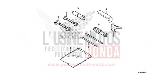 OUTIL SH125AD de 2013